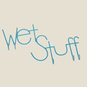 Cute PLANET BLUE Beachy Wall Hook  🌊